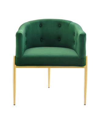 Savour Tufted Performance Velvet Accent Chairs, Set of 2