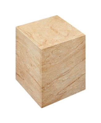 Jordana Square Plinth Indoor - Outdoor Patio Concrete Side Table