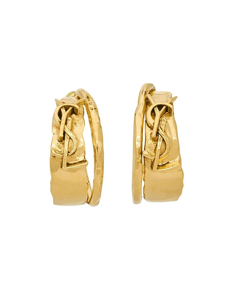 Saint Laurent Small Cassandre Earrings