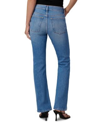 The Provocateur Petite Mid Rise Bootcut Jeans in Steadfast