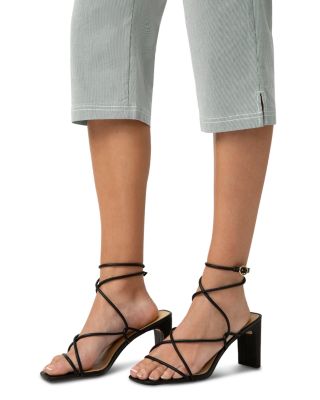 Spring Stripe Pedal Pusher Shorts