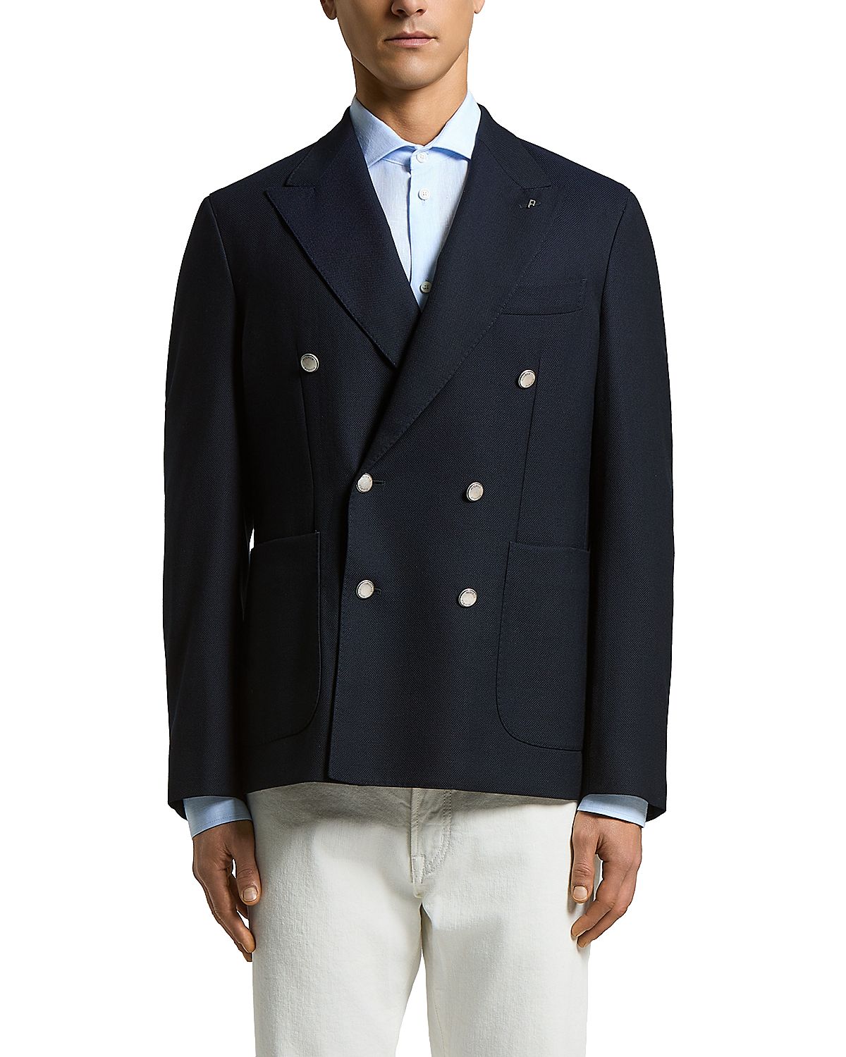 Peserico Six Button Double Breasted Blazer