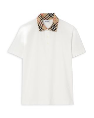 Check Collar Polo Shirt
