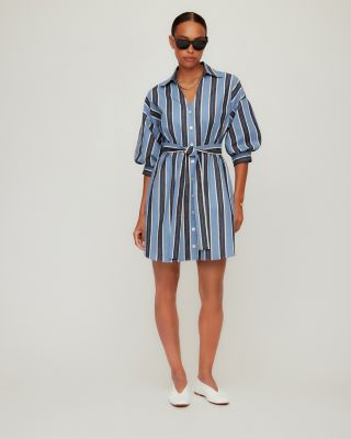 Blaire Lantern Sleeve Tie Dress