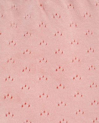 Girls' Cherry Pointelle Top & Shorts Set - Baby