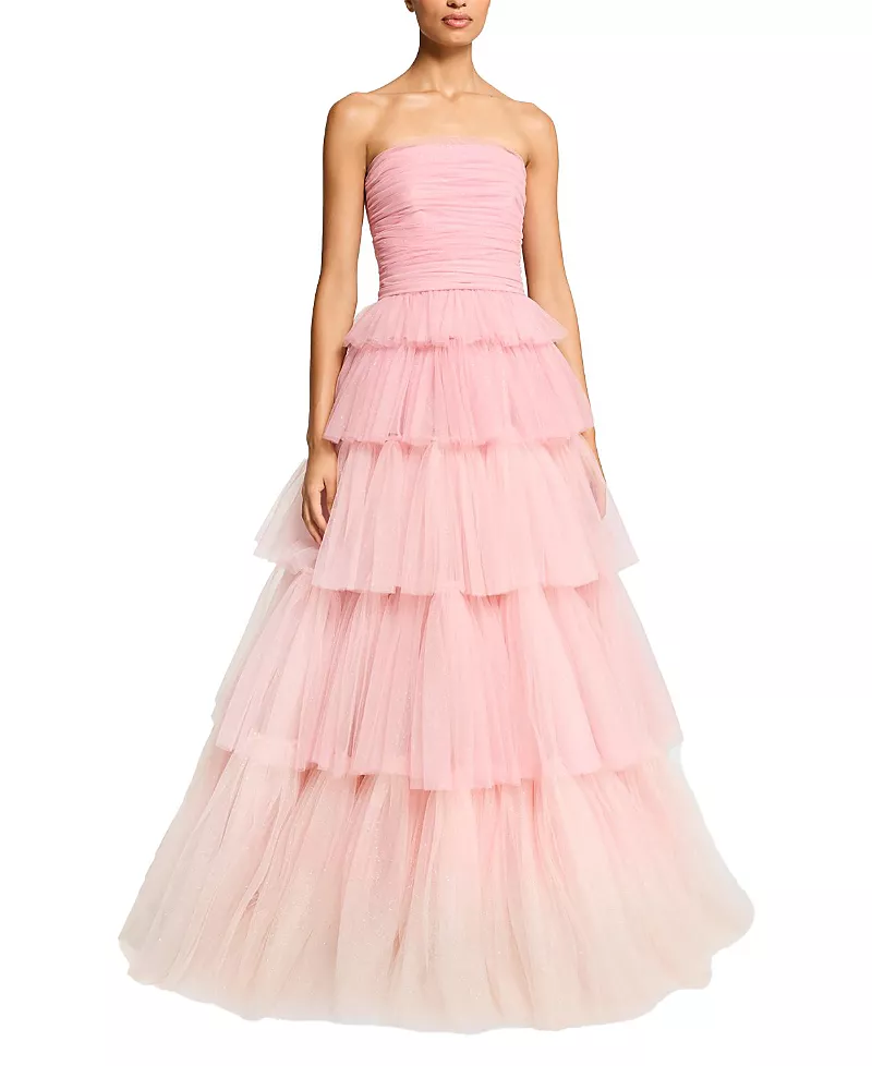 Jenny Packham Adore Tiered Bow Gown