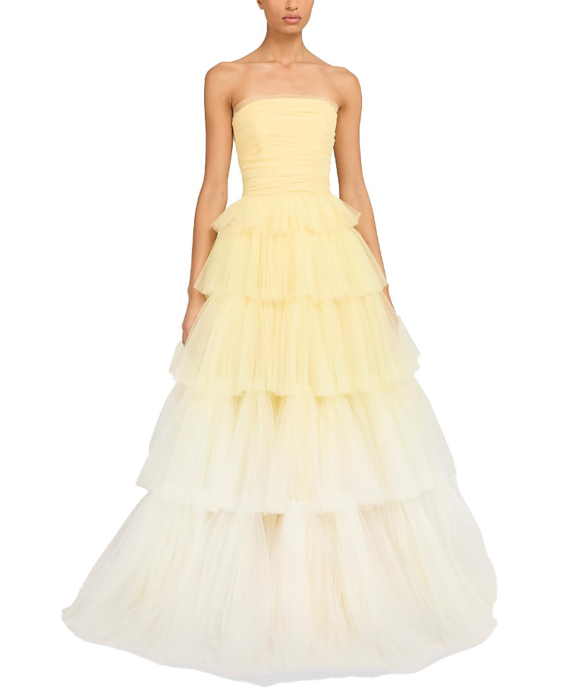 Jenny Packham Adore Tiered Bow Gown