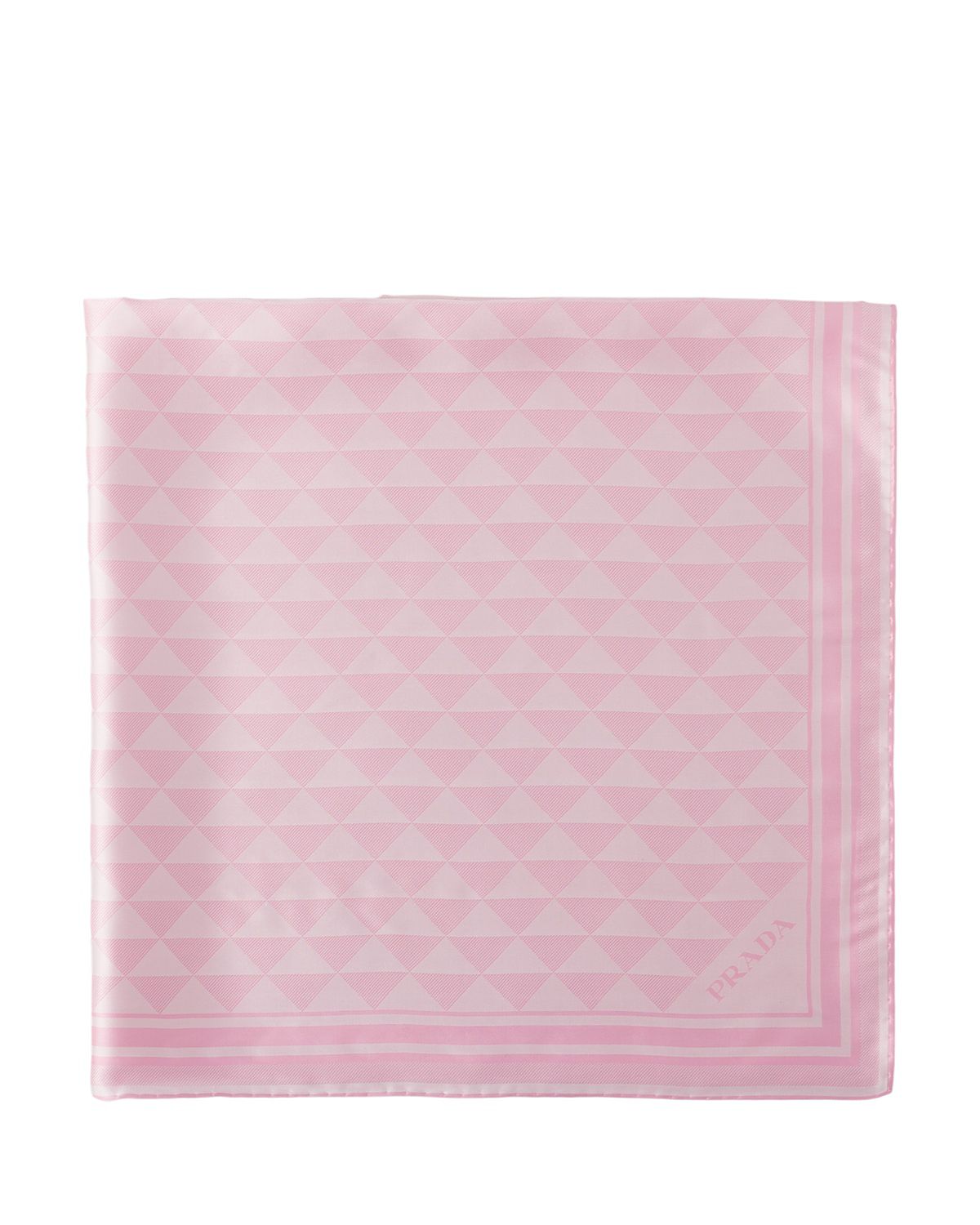 Prada Jacquard Silk Scarf 90X90