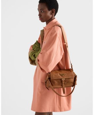 Medium Explore Nappa Leather Shoulder Bag