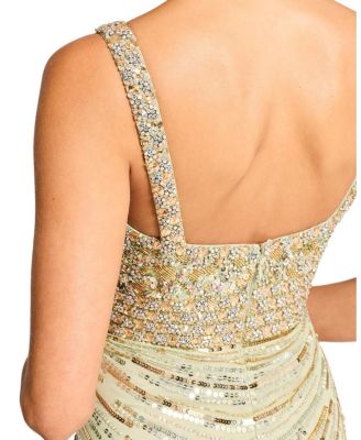  Elixir Sequin-Embellished Maxi Dress
