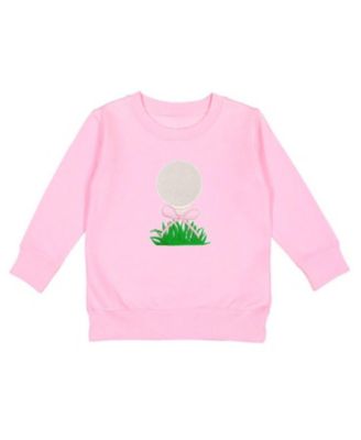Girls' Golf Tee Bow Patch Sweatshirt - Big Kid