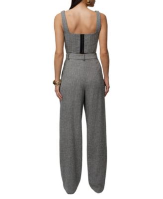  Classic Herringbone Trousers