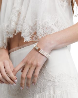 Madrid Triple Strand Imitation Pearl Bracelet