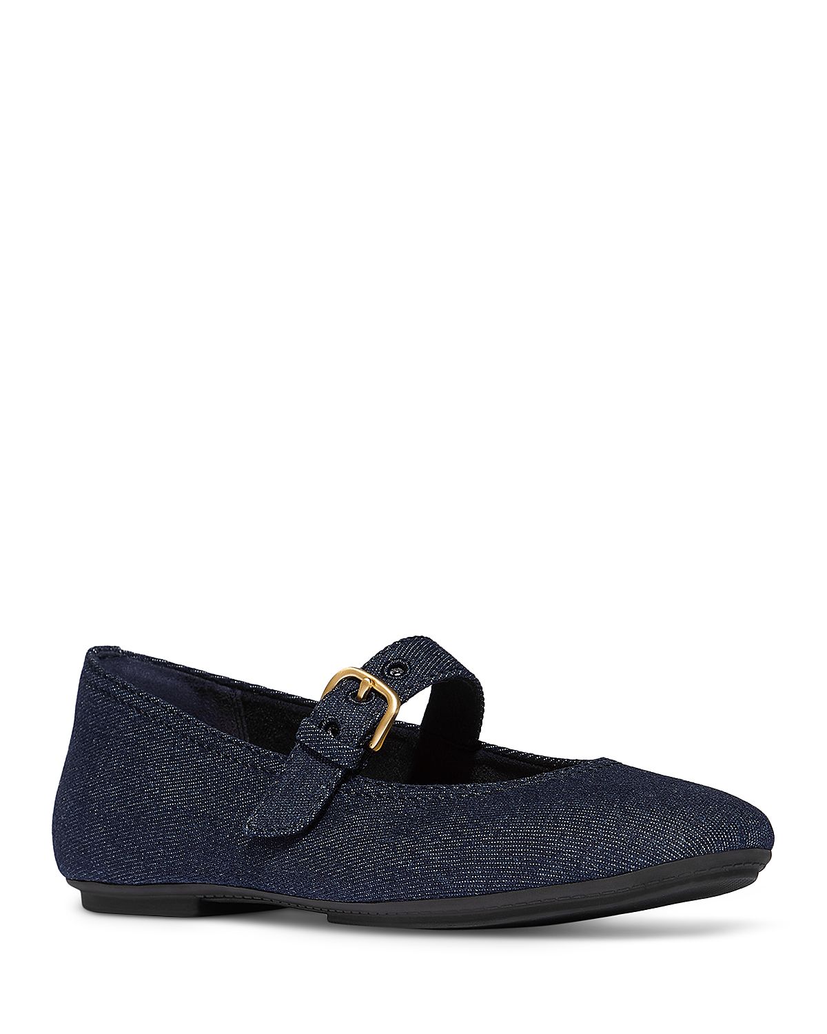 FitFlop Women's Delicato Denim Mary Jane Flats