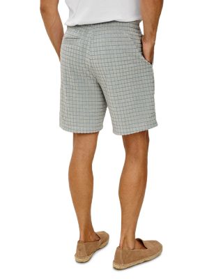 Nova 7" Textured Check Drawstring Shorts