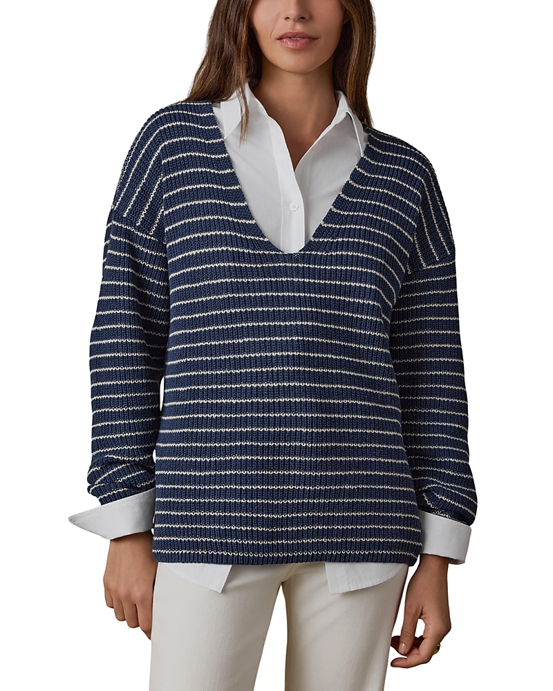 Faherty Miramar Deep V Sweater