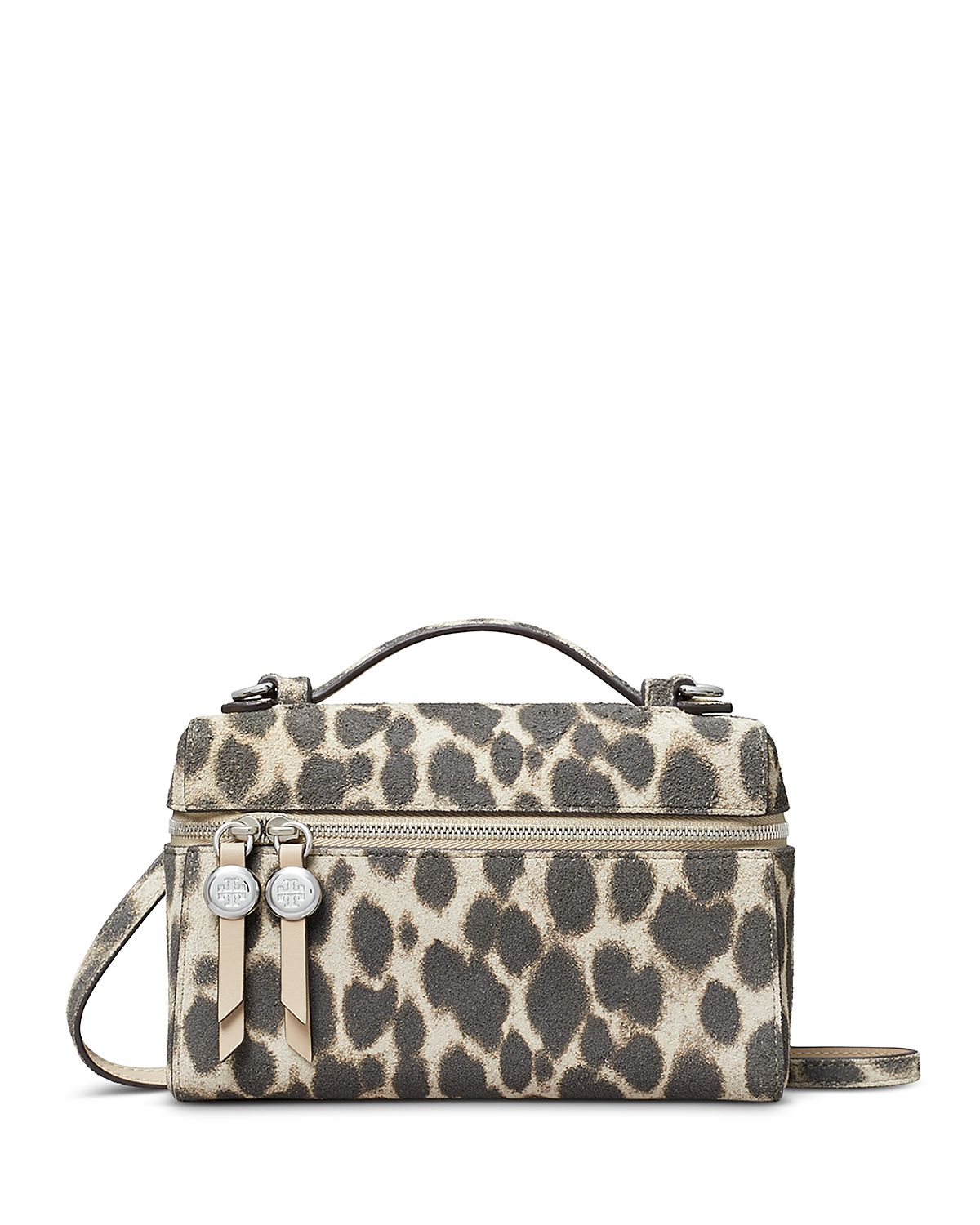 Tory Burch Romy Suede Slim Top Handle Bag