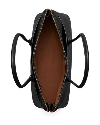 Lock Leather Satchel