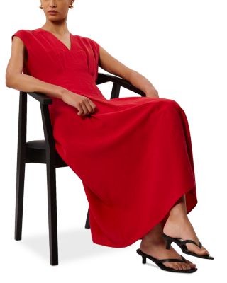 Panel Linen Blend Dress