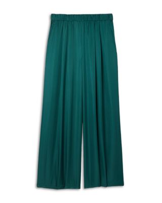 High Waisted Pleated Wide Leg Pants