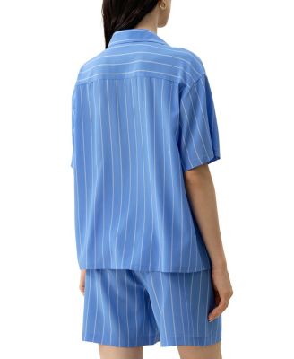  Amalfi Striped Cuban Collar Shirt