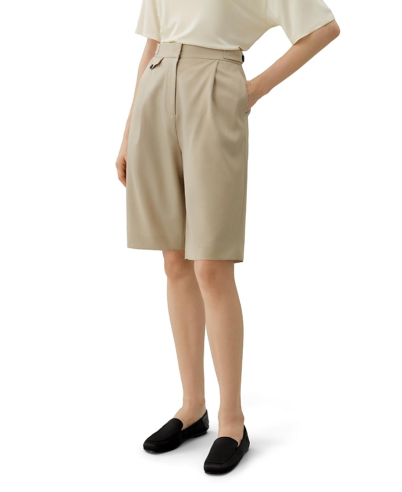 Lilysilk Wool Silk Bermuda