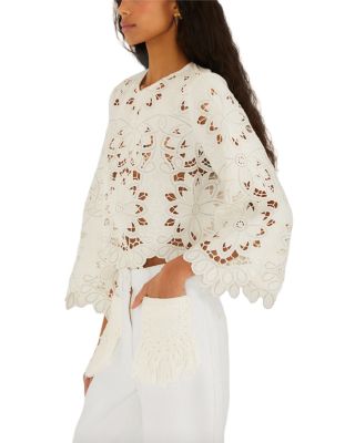 Richilieu Embroidered Top