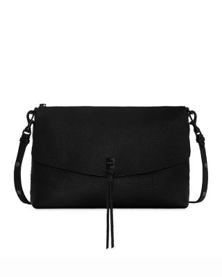 Darren Large Top Zip Leather Crossbody