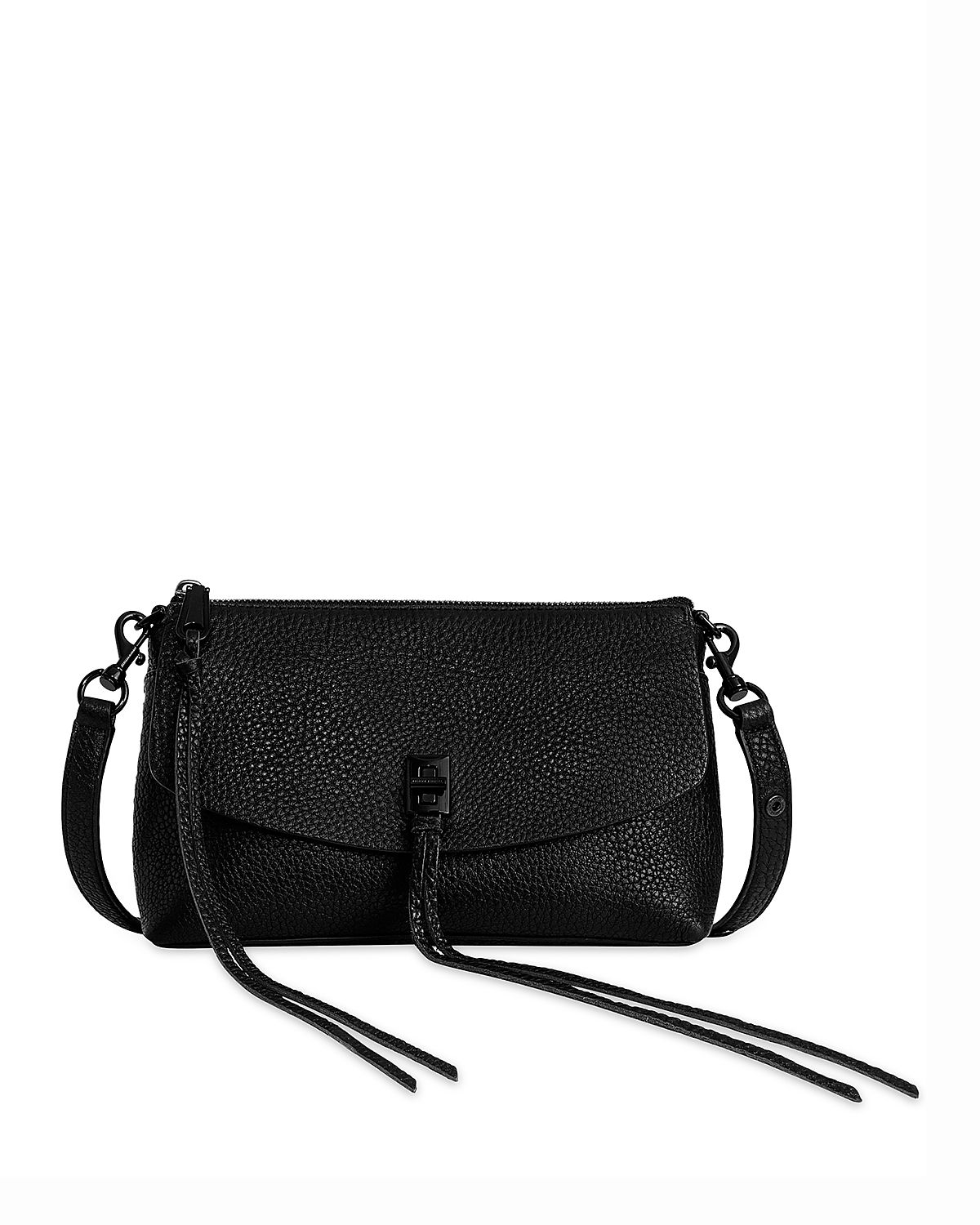 Rebecca Minkoff Darren Top Zip Leather Crossbody