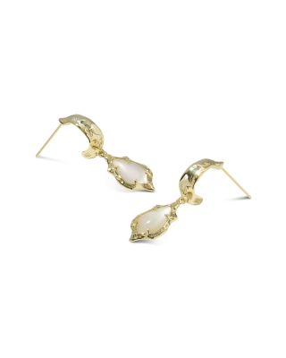 Adriana Scallop Frame Earrings