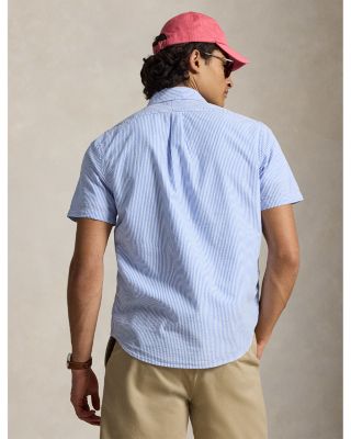 RL Prepster Classic Fit Seersucker Shirt