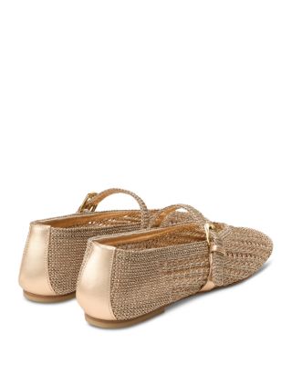 Women's Leora Mary Jane Crochet Flats