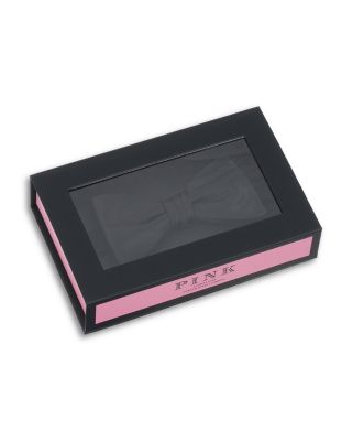 Black Satin Pre Tied Bow Tie