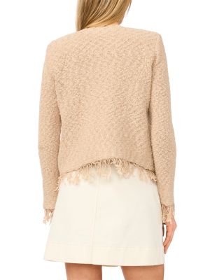 Fringe Trim Cropped Jacket