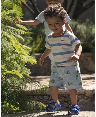 Boys' Recycled Cotton Palm Tree Classic Short - Baby, Little Kid