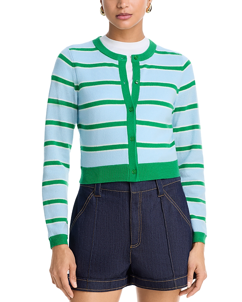 Alice and Olivia Dollie Striped Cardigan