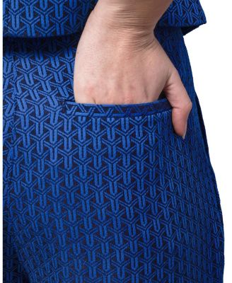 The Empower Jacquard Wide Leg Trouser