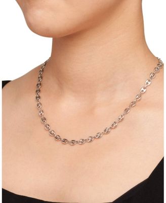 Sterling Silver Take Me There Petite Mariner Necklace