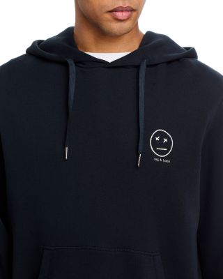 Sour Face Embroidered Drawstring Hoodie
