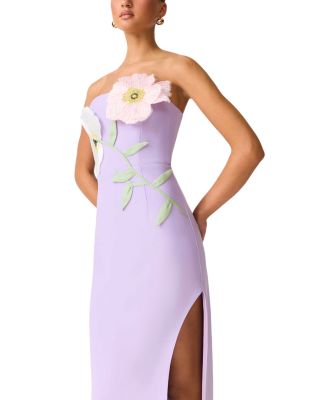 Hope 3D Floral Midi Dress