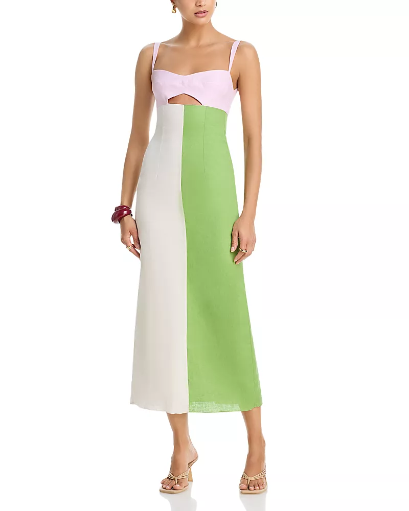Cala de la Cruz Nara Midi Dress