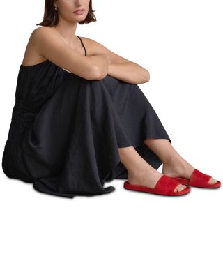 Women's Lyle Suede Slide Sandals