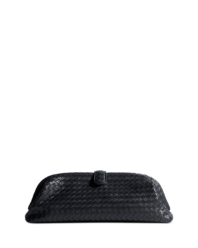 Bottega Veneta Lauren 1979 Intrecciato Leather Clutch