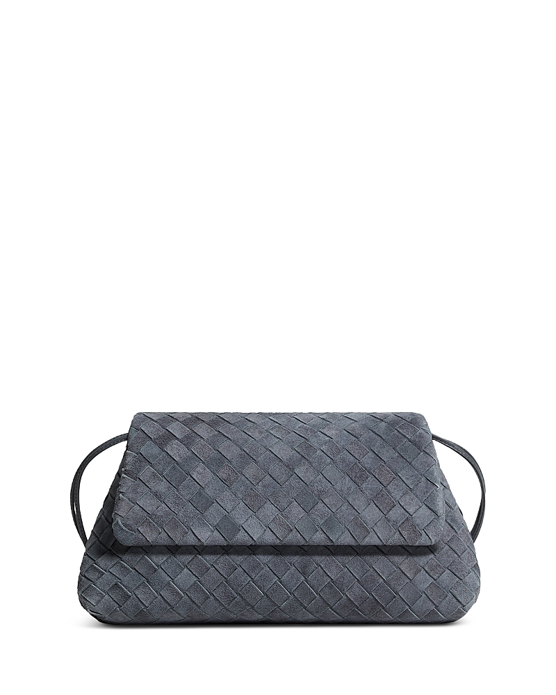 Bottega Veneta Giorno Intrecciato Suede Leather Dustbag