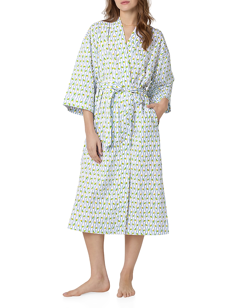 BedHead Pajamas Cotton Poplin Kimono Robe