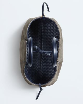 Pinacoteca Intrecciato Leather & Suede Reversible Tote