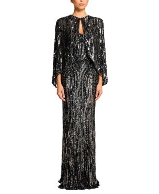 Vulsa Sequin-Embellished Maxi Dress