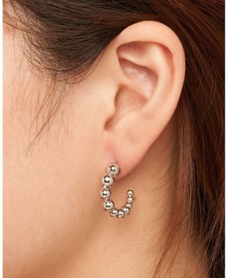  Sterling Silver Belle of the Ball Hoops