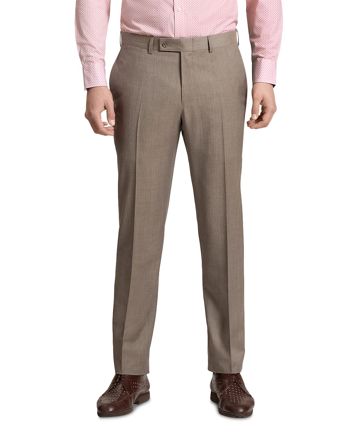 Ted Baker Modern Fit Plaid Suit Pants