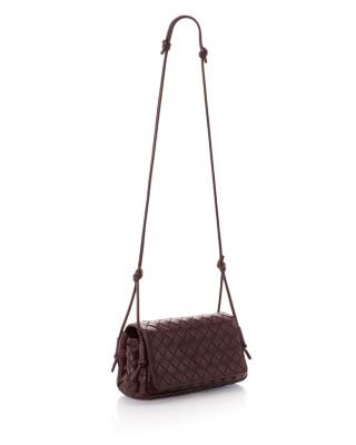 Notturno Intrecciato Leather Pouch